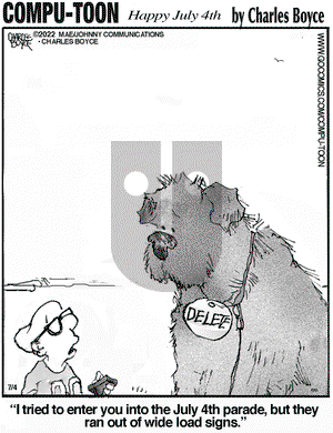 Compu-toon - Monday July 4, 2022 Comic Strip