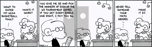 FoxTrot on Wednesday March 10, 2004 Comic Strip