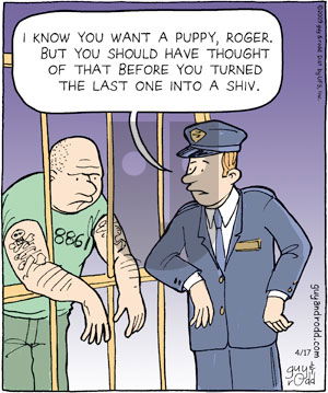 Brevity on Friday April 17, 2009 Comic Strip