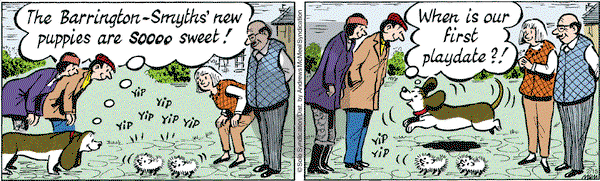 Fred Basset on Friday February 15, 2019 Comic Strip