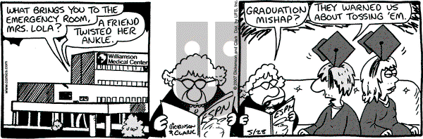 Lola on Monday May 28, 2007 Comic Strip