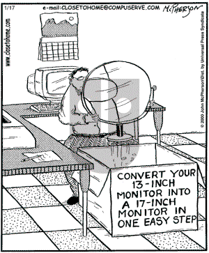 Close to Home on Tuesday January 17, 2006 Comic Strip