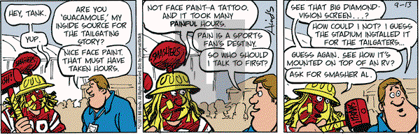 Tank McNamara - Friday September 13, 2013 Comic Strip