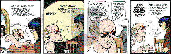 Doonesbury on Monday October 13, 2003 Comic Strip
