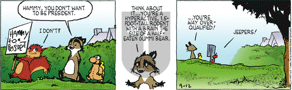 Over the Hedge on Thursday September 12, 2019 Comic Strip
