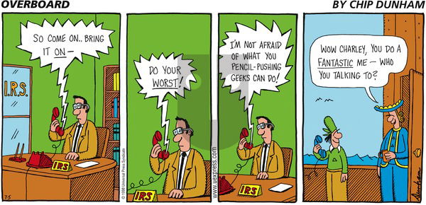 Overboard on Sunday July 5, 1998 Comic Strip