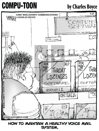 Compu-toon on Monday May 21, 2007 Comic Strip