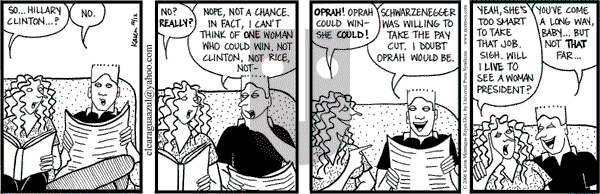 Clear Blue Water on Thursday October 12, 2006 Comic Strip