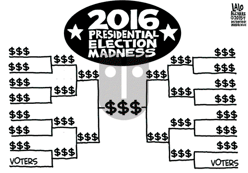 Lalo Alcaraz on Wednesday March 18, 2015 Comic Strip