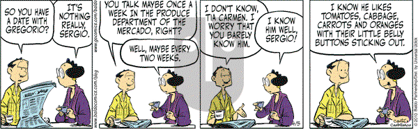 Baldo on Monday April 5, 2010 Comic Strip