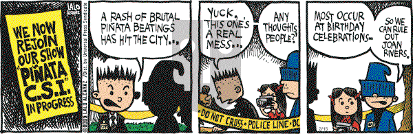 La Cucaracha on Tuesday February 15, 2005 Comic Strip