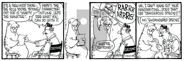 Monty on Monday December 4, 2006 Comic Strip