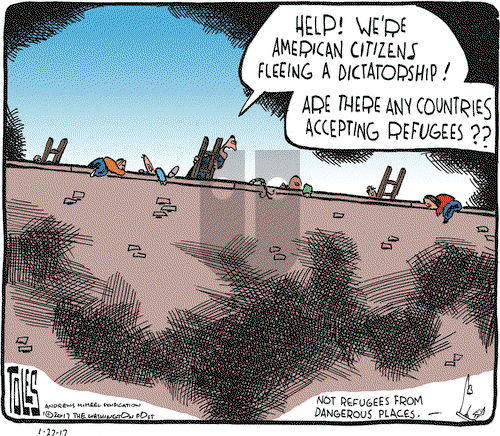 Tom Toles on Friday January 27, 2017 Comic Strip