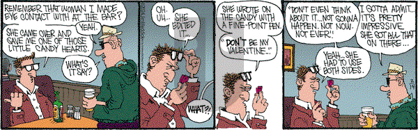 Monty - Wednesday February 14, 2024 Comic Strip
