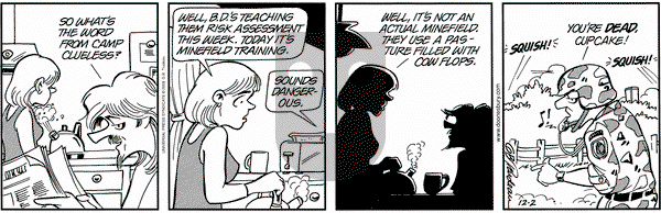 Doonesbury on Monday December 2, 2002 Comic Strip