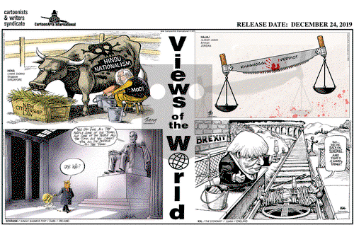 Views of the World on Thursday December 26, 2019 Comic Strip