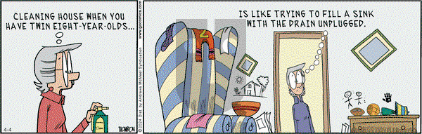 Grand Avenue - Thursday April 4, 2024 Comic Strip