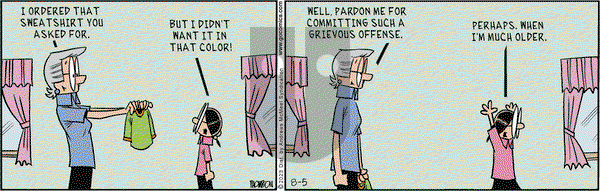 Grand Avenue on Saturday August 5, 2023 Comic Strip