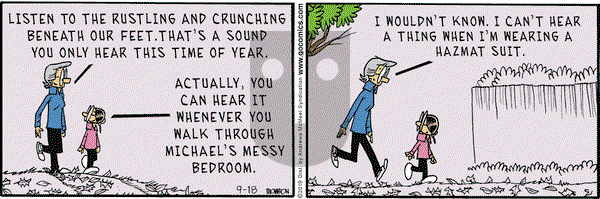 Grand Avenue on Wednesday September 18, 2019 Comic Strip