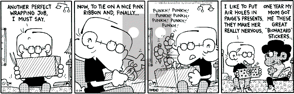 FoxTrot on Tuesday December 24, 1996 Comic Strip