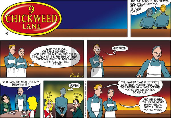 9 Chickweed Lane on Sunday September 15, 2013 Comic Strip