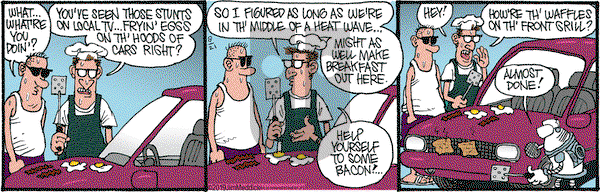 Monty on Wednesday August 21, 2019 Comic Strip