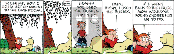Red and Rover on Saturday July 3, 2021 Comic Strip