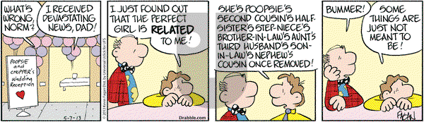 Drabble on Tuesday May 7, 2013 Comic Strip