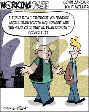 Working Daze on Tuesday August 28, 2007 Comic Strip