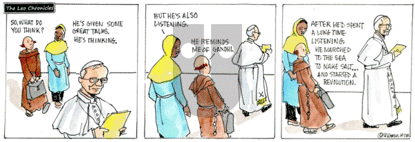 Francis on Monday June 9, 2025 Comic Strip