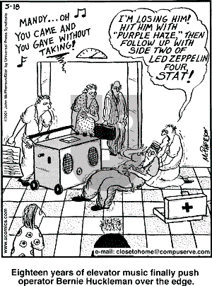 Close to Home - Friday May 18, 2001 Comic Strip