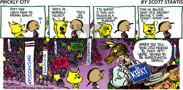 Prickly City on Sunday July 25, 2004 Comic Strip