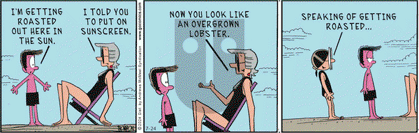 Grand Avenue on Wednesday July 24, 2024 Comic Strip