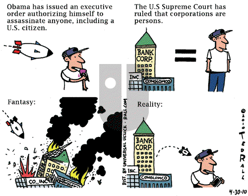 Ted Rall on Friday April 30, 2010 Comic Strip