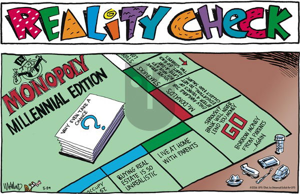 Reality Check on Sunday May 29, 2016 Comic Strip