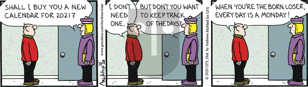 The Born Loser on Monday December 28, 2020 Comic Strip