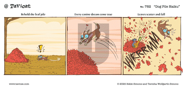 @Tavicat on Monday October 20, 2025 Comic Strip