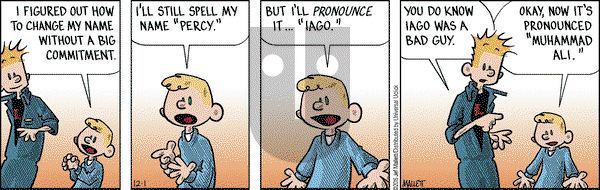 Frazz on Thursday December 1, 2016 Comic Strip