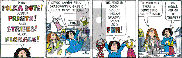 Cathy Classics on Monday March 31, 2003 Comic Strip