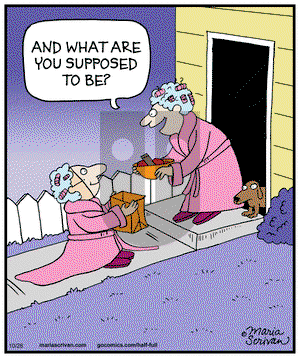 Half Full - Thursday October 30, 2014 Comic Strip