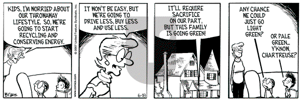 Grand Avenue on Monday June 18, 2007 Comic Strip