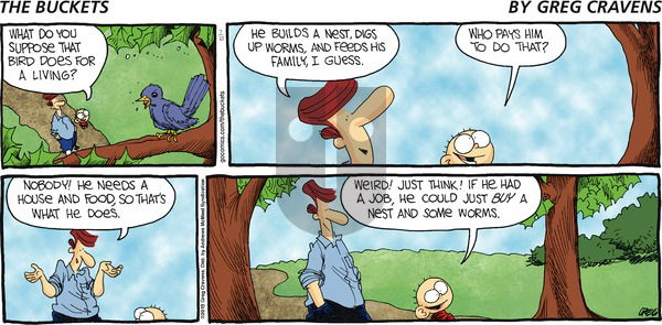 The Buckets on Sunday July 21, 2019 Comic Strip