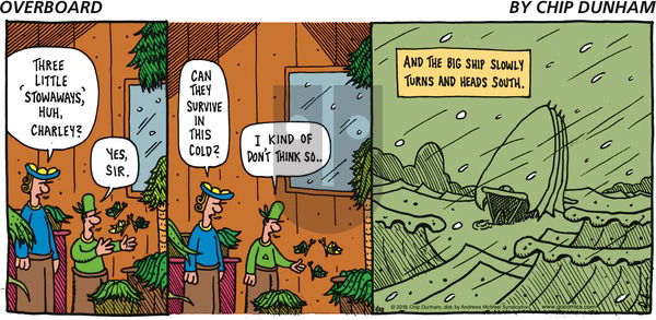 Overboard on Sunday January 28, 2018 Comic Strip