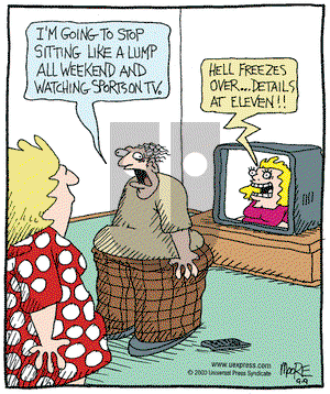 In the Bleachers - Saturday September 9, 2000 Comic Strip