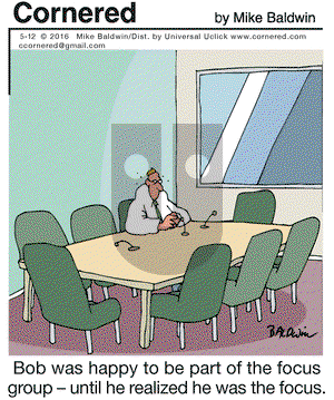 Cornered on Thursday May 12, 2016 Comic Strip