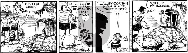 Alley Oop on Tuesday April 1, 1980 Comic Strip