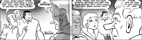 Alley Oop on Tuesday July 5, 2005 Comic Strip