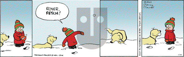 Red and Rover on Friday January 20, 2017 Comic Strip