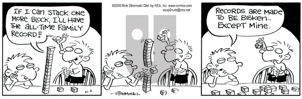 Soup to Nutz - Old on Tuesday December 6, 2005 Comic Strip