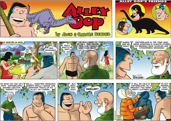 Alley Oop on Sunday September 9, 2018 Comic Strip